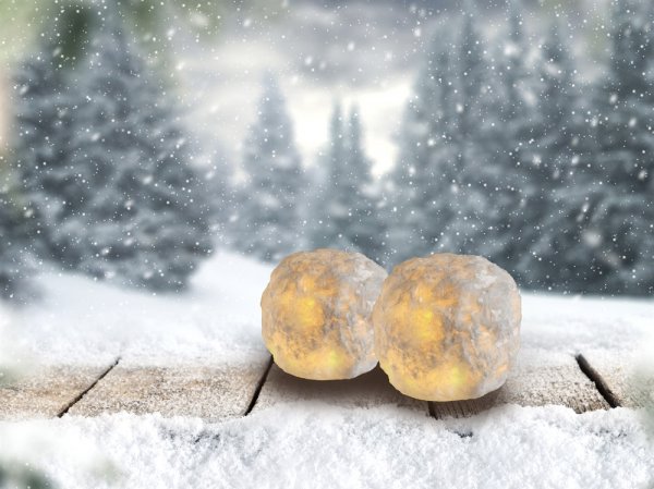 Äkta marmorljus Winter